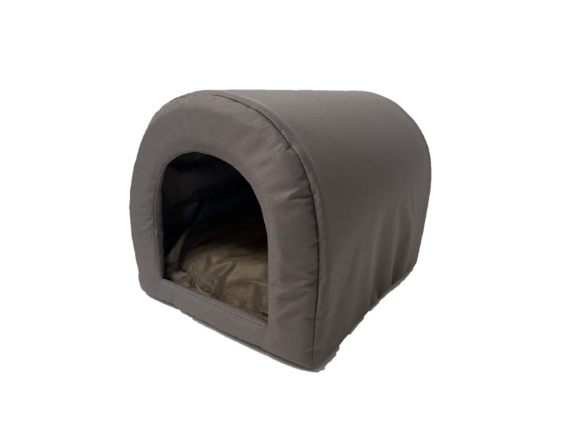 GO GIFT Dog and cat cave bed - taupe - 40 x 33 x 29 cm DLKGGFLEG0009 – Go Gift Легла, постелки и къщички