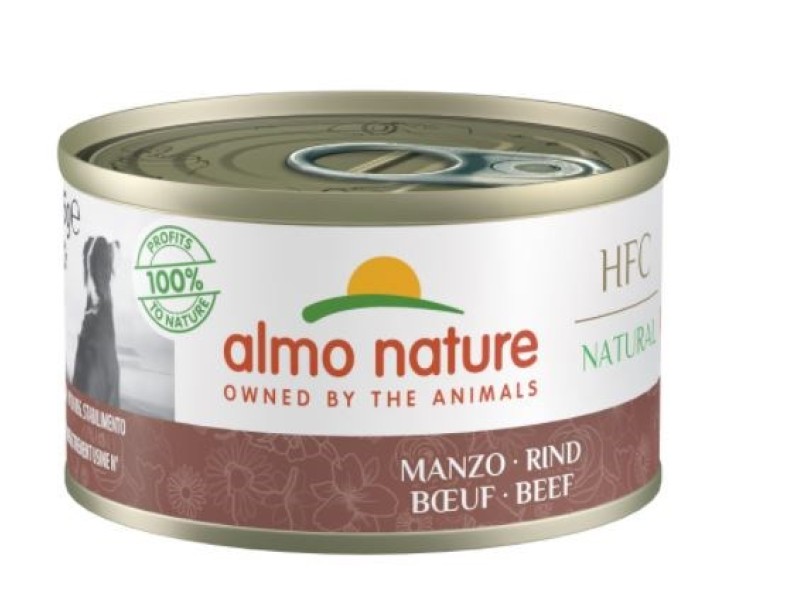 ALMO Nature HFC NATURAL beef - wet food for adult dogs - 95 g DLZATUKMP0047 – almo nature Храна за кучета