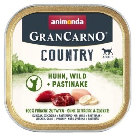 ANIMONDA GranCarno Adult Country Chicken, venison and parsnips - wet dog food - 150g