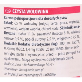 ANIMONDA GranCarno Single Protein flavor: beef - 800g can