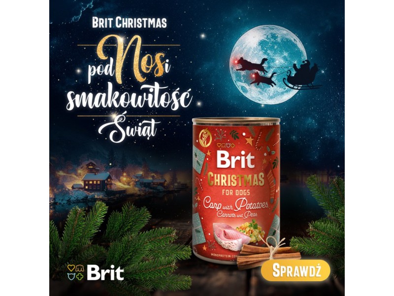 BRIT  Mono Protein Carp with potatoes - wet dog food - 400g DLZRITKMP0037 – Brit Храна за кучета