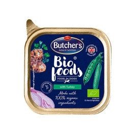 BUTCHER'S Bio Foods with Turkey - Wet dog food - 150 g