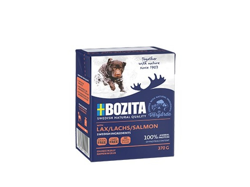 Bozita 00004260 dogs moist food Salmon Adult 370 g DLZBZTKMP0003 – BOZITA Храна за кучета