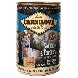 CARNILOVE Into the Wild Salmon&Turkey - Wet dog food - 400 g
