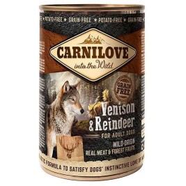 CARNILOVE Into the Wild Venison&Reindeer - Wet dog food - 400 g