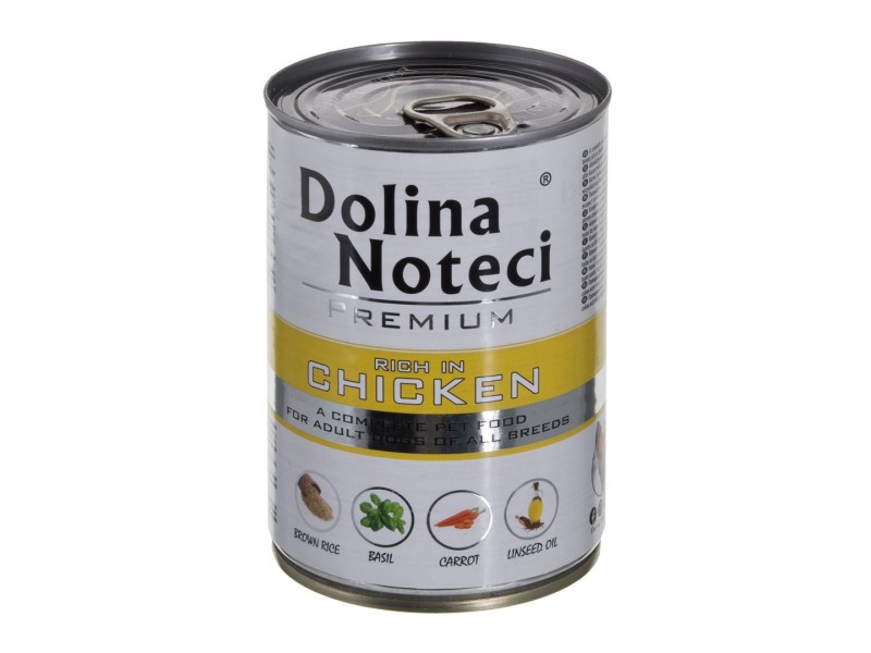 DOLINA NOTECI Premium Rich in chicken - Wet dog food - 400 g DOLINA NOTECI Premium Rich in chicken - Wet dog food - 400 g AMABEZKAR3873 – DOLINA NOTECI Храна за кучета