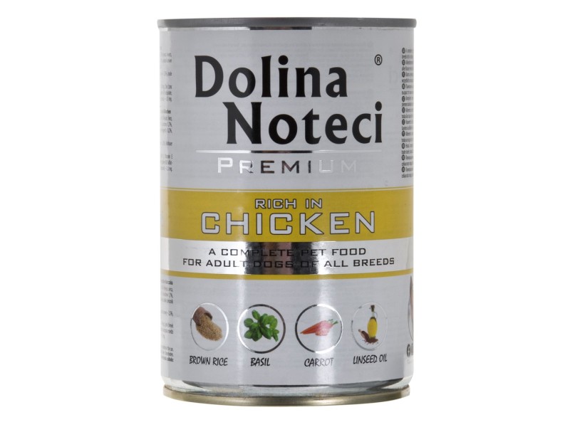 DOLINA NOTECI Premium Rich in chicken - Wet dog food - 400 g DOLINA NOTECI Premium Rich in chicken - Wet dog food - 400 g AMABEZKAR3873 – DOLINA NOTECI Храна за кучета