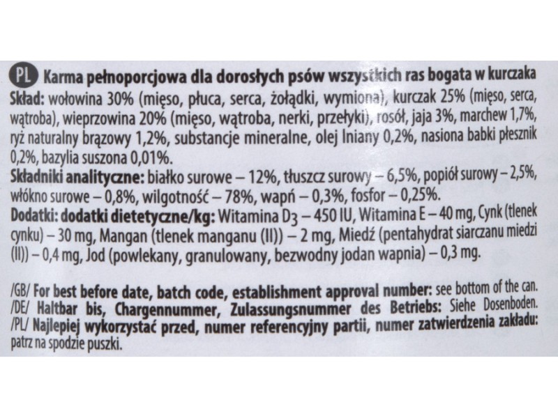 DOLINA NOTECI Premium Rich in chicken - Wet dog food - 400 g DOLINA NOTECI Premium Rich in chicken - Wet dog food - 400 g AMABEZKAR3873 – DOLINA NOTECI Храна за кучета