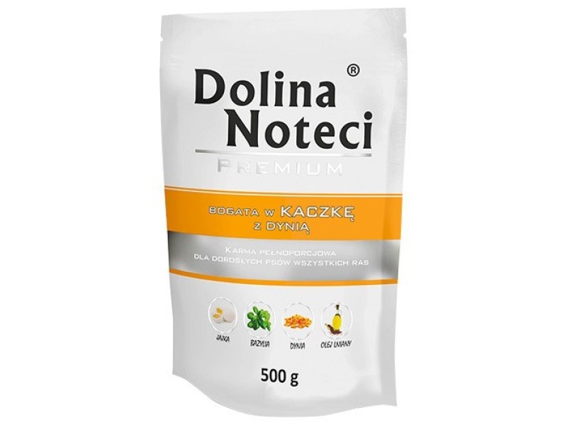 DOLINA NOTECI Premium Rich in duck with pumpkin - Wet dog food - 500 g AMABEZKAR3244 – DOLINA NOTECI Храна за кучета