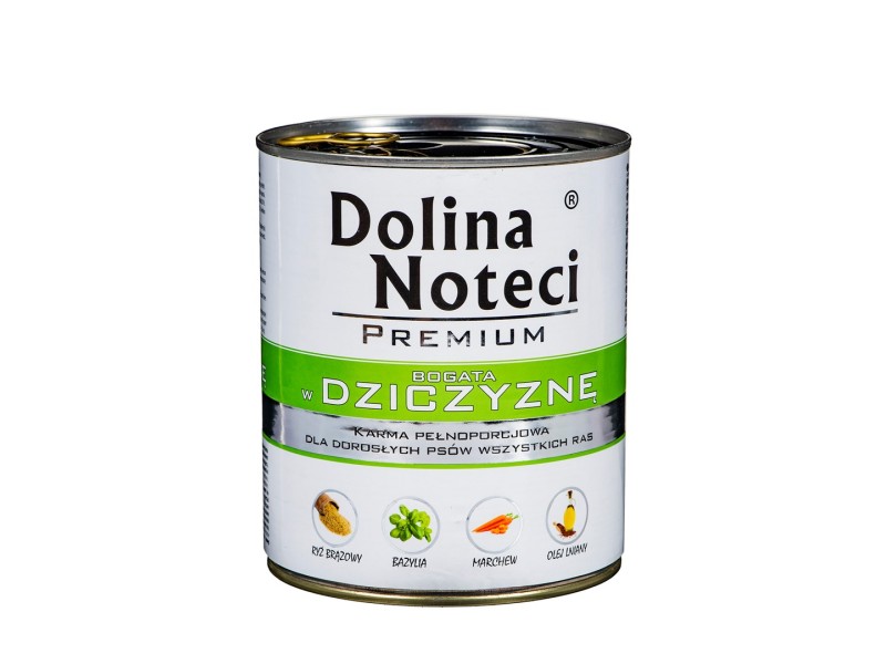DOLINA NOTECI Premium Rich in game - Wet dog food - 800 g AMABEZKAR2901 – DOLINA NOTECI Храна за кучета