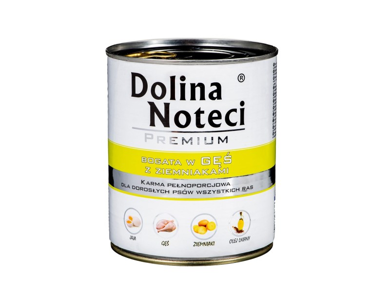 DOLINA NOTECI Premium Rich in goose with potatoes - Wet dog food - 800 g AMABEZKAR2906 – DOLINA NOTECI Храна за кучета