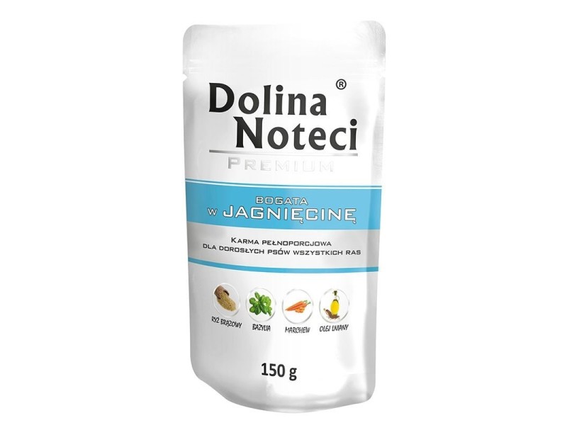 DOLINA NOTECI Premium Rich in lamb - Wet dog food - 150 g DLZDNTKMP0012 – DOLINA NOTECI Храна за кучета