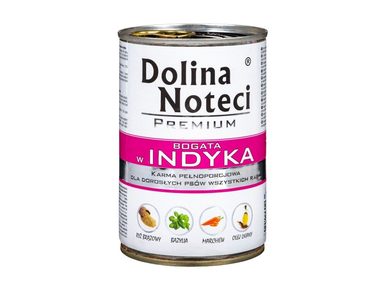 DOLINA NOTECI Premium Rich in turkey - Wet dog food - 400 g AMABEZKAR2917 – DOLINA NOTECI Храна за кучета