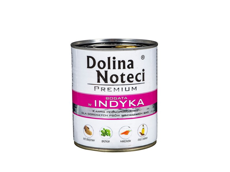 DOLINA NOTECI Premium Rich in turkey - Wet dog food - 800 g AMABEZKAR2905 – DOLINA NOTECI Храна за кучета