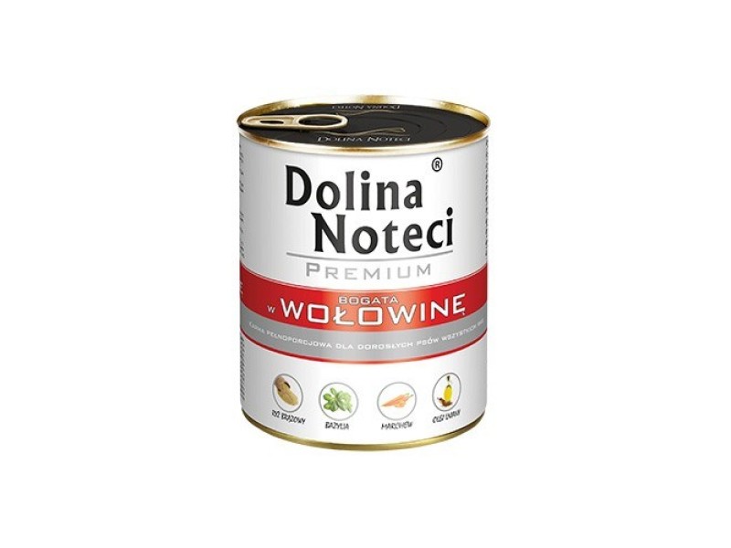 DOLINA NOTECI Premium rich in beef - wet dog food - 800g AMABEZKAR2904 – DOLINA NOTECI Храна за кучета