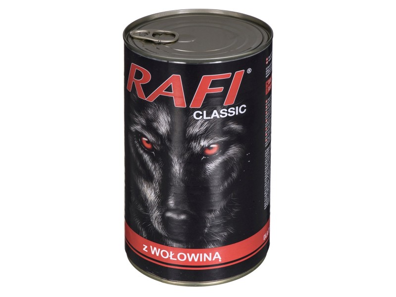 DOLINA NOTECI Rafi Classic with beef - Wet dog food 1240 g DLZDNTKMP0100 – DOLINA NOTECI Храна за кучета