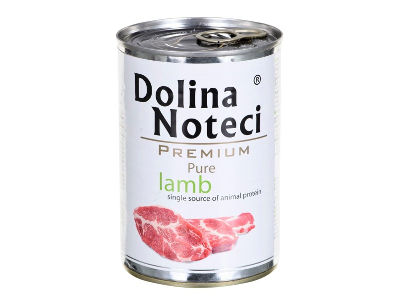 Dolina Noteci Premium Pure Lamb - wet dog food - 400g DLZDNTKMP0034 – DOLINA NOTECI Храна за кучета