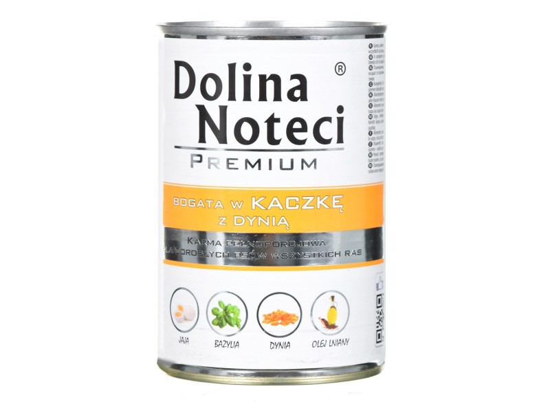 Dolina Noteci Premium Rich In Duck And Pumpkin 400 g AMABEZKAR3263 – DOLINA NOTECI Храна за кучета