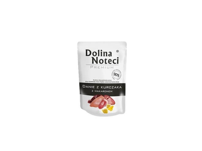 Dolina Noteci Premium chicken dish with noodles - wet dog food - 300g DLZDNTKMP0171 – DOLINA NOTECI Храна за кучета