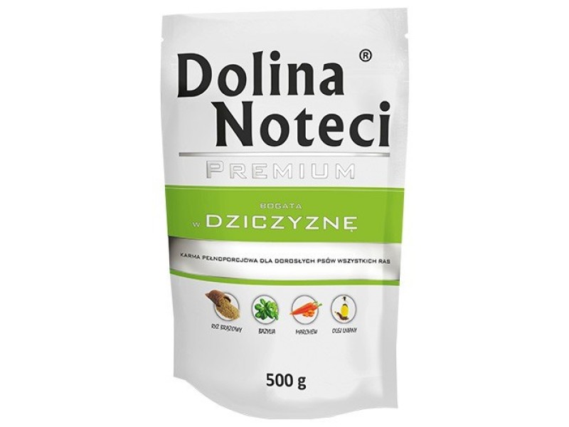 Dolina Noteci  Premium venison rich - wet dog food - 500g DLZDNTKMP0148 – DOLINA NOTECI Храна за кучета