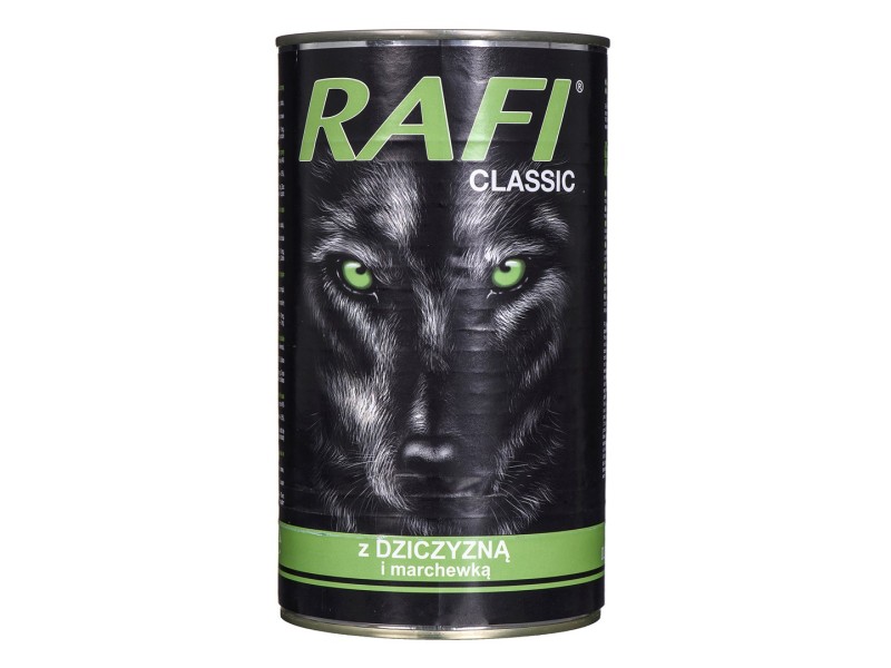 Dolina Noteci Rafi Classic with venison and carrots - Wet dog food 1240 g DLZDNTKMP0098 – DOLINA NOTECI Храна за кучета