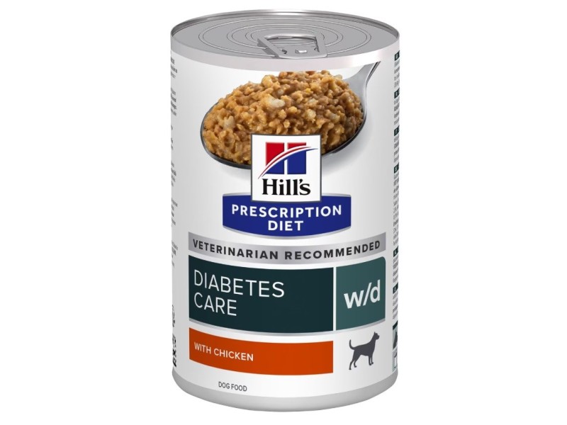 HILLS Prescription Diet Diabetes Care Chicken - wet dog food - 370g DLPHLSKAM0005 – Hills Храна за кучета