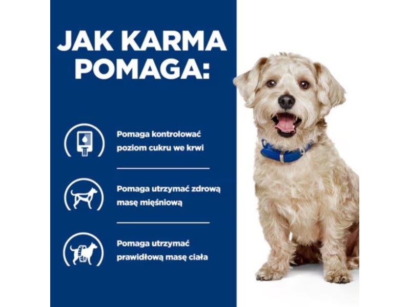 HILLS Prescription Diet Diabetes Care Chicken - wet dog food - 370g DLPHLSKAM0005 – Hills Храна за кучета