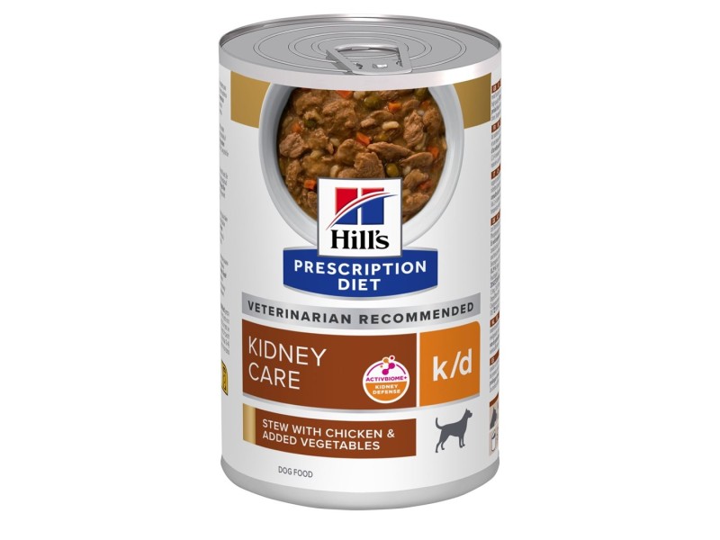 HILLS Prescription Diet Kidney Care k/d Chicken stew - wet dog food - 400g DLZHLSKMP0017 – Hills Храна за кучета