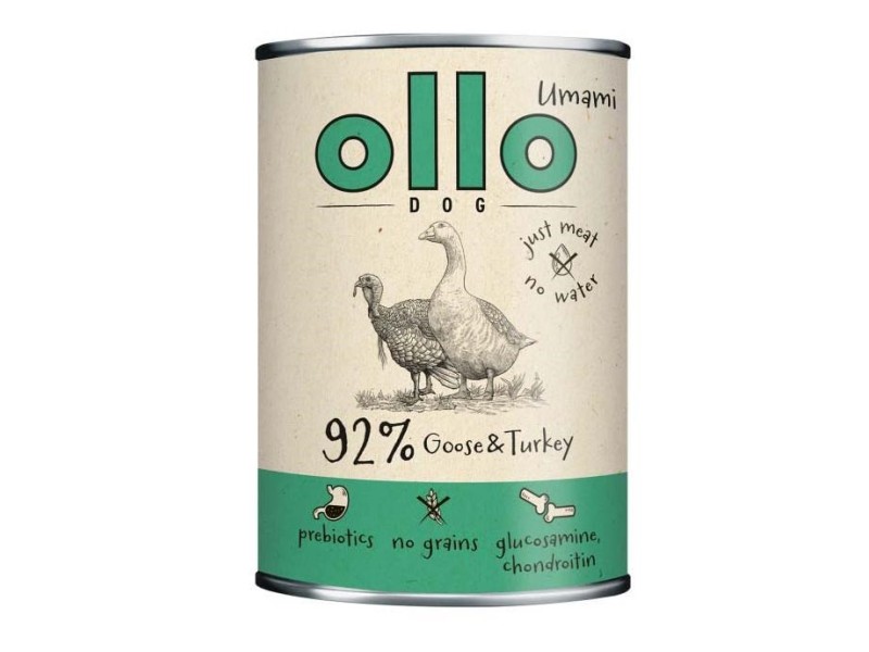 OLLO Umami Goose and turkey - wet dog food - 400g DLSOLLZWI0002 –  Храна за кучета