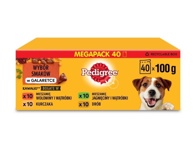 PEDIGREE Adult mix of flavors - Wet food for dogs - 40x100g DLZPEDKMP0008 – Pedigree Храна за кучета