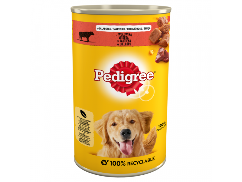 Pedigree 5900951015854 dogs moist food Beef Adult 1.2 kg Pedigree 5900951015854 dogs moist food Beef Adult 1.2 kg DLZPEDKDP0005 – Pedigree Храна за кучета