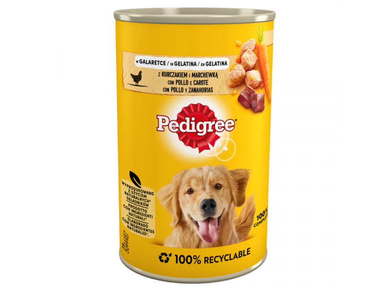 Pedigree with chicken and carrots in jelly 400g DLZPEDKDP0003 – Pedigree Храна за кучета