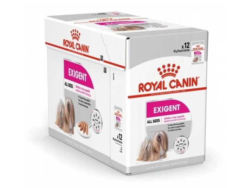 ROYAL CANIN Exigent Wet dog food Pâté 12x85 g DLZROYKMP0026 – Royal Canin Храна за кучета