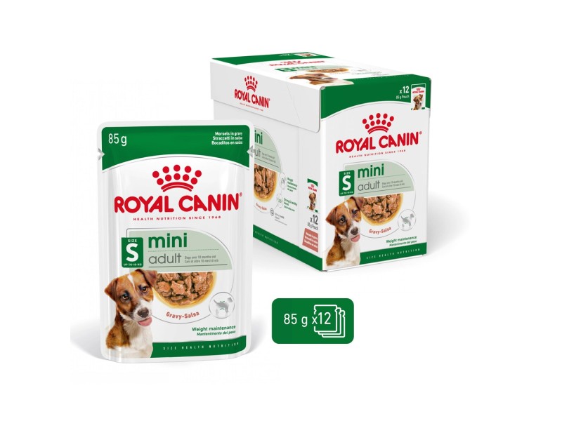 ROYAL CANIN Mini Adult - wet dog food - 12 x 85g ROYAL CANIN Mini Adult - wet dog food - 12 x 85g DLZROYKMP0033 – Royal Canin Храна за кучета