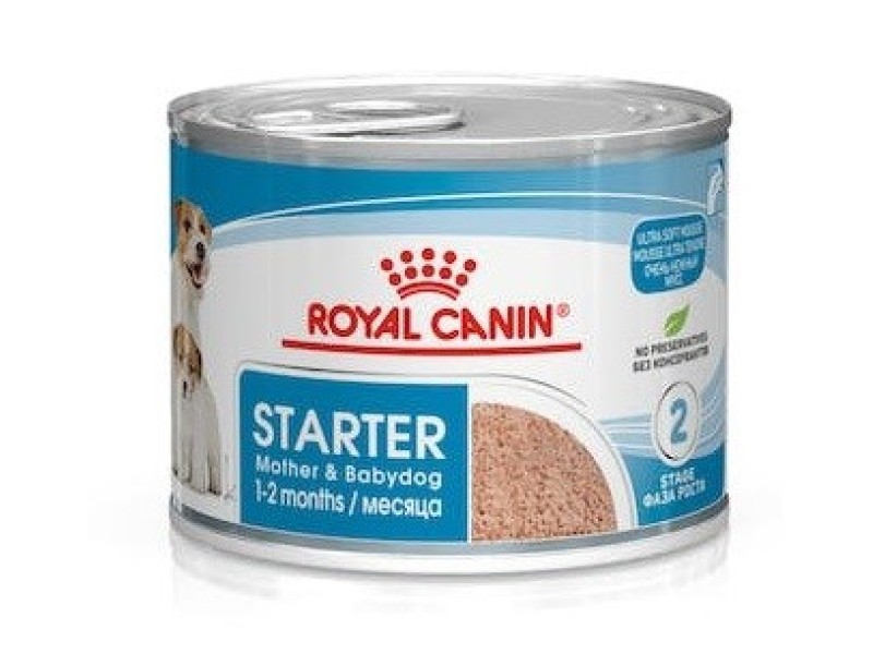 ROYAL CANIN Starter Mousse Mother & Babydog - can 195g AMABEZKAR0916 – Royal Canin Храна за кучета