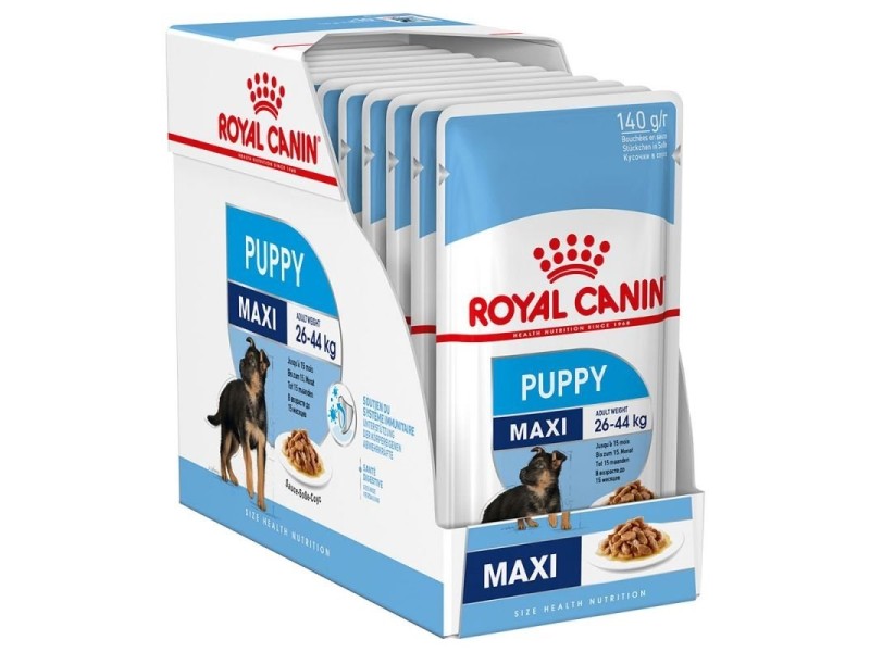 Royal Canin Maxi Puppy 10x140g DLZROYKMP0030 – Royal Canin Храна за кучета