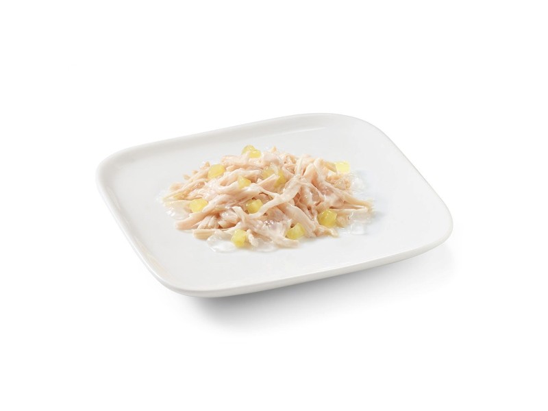 SCHESIR Chicken with pineapple in jelly - wet dog food - 150g SCHESIR Chicken with pineapple in jelly - wet dog food - 150g DLPAPFKAM0027 – Agras Pet Foods Храна за кучета