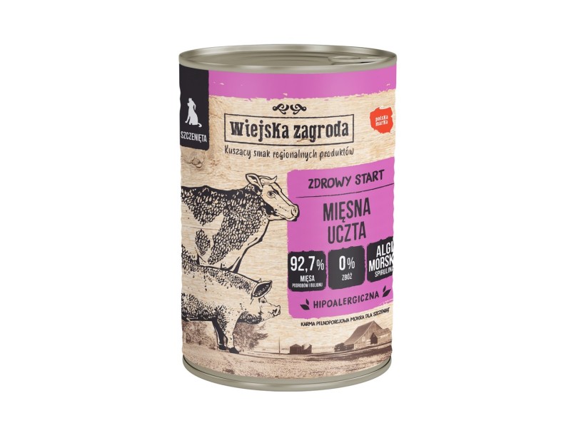 Wiejska Zagroda Turkey with lamb 800g DLPWZAKAM0012 – wiejska zagroda Храна за кучета