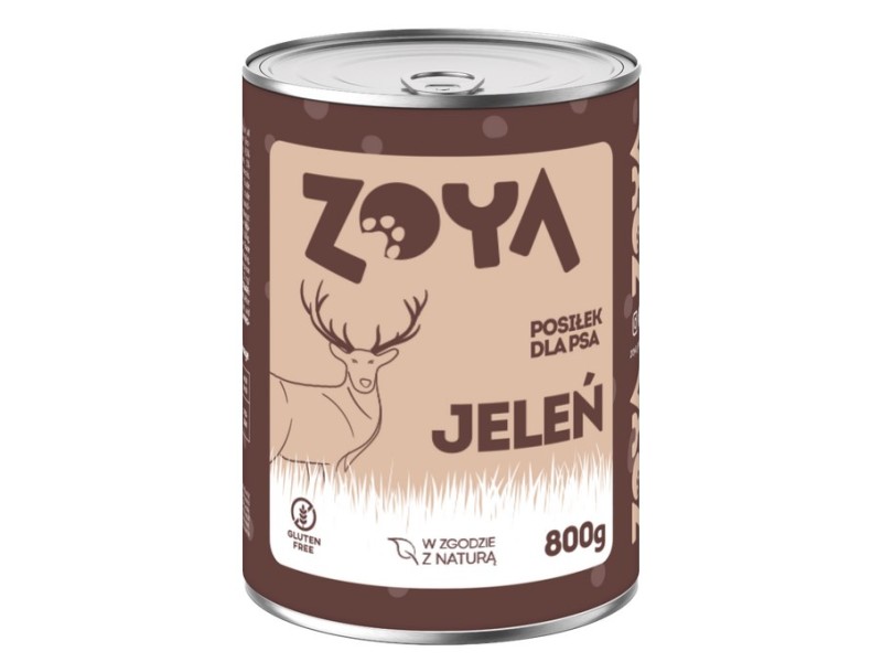 ZOYA Deer - wet dog food - 800g DLPZOYKAM0006 –  Храна за кучета