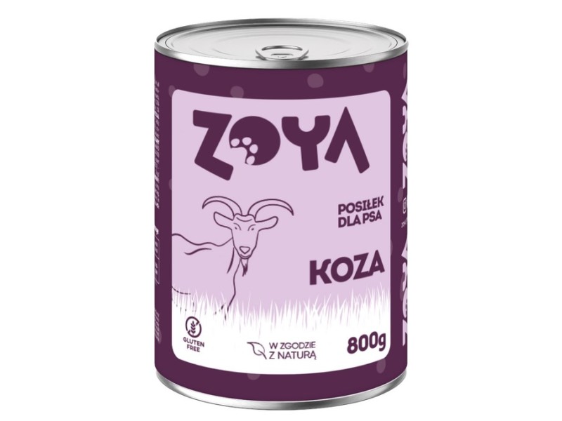 ZOYA Goat - wet dog food - 800g DLPZOYKAM0008 –  Храна за кучета
