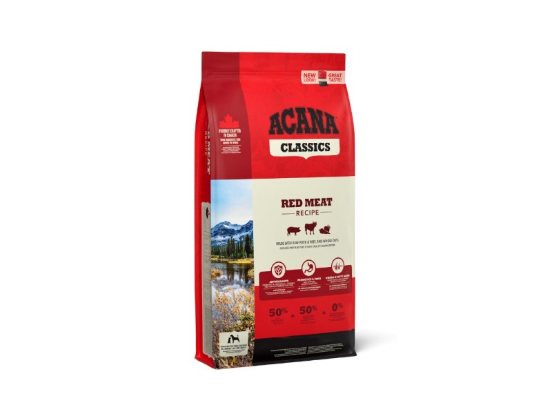 ACANA Classics Red Meat - dry dog food - 14,5 kg DLPANAKAS0012 – Acana Храна за кучета