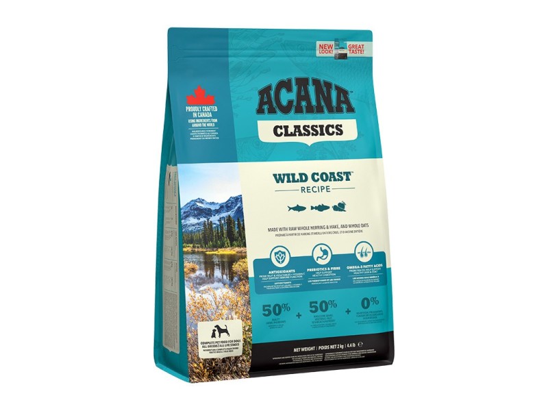 ACANA Classics Wild Coast - dry dog food - 2 kg DLPANAKAS0016 – Acana Храна за кучета