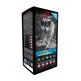 ALPHA SPIRIT Soft Food Wild fish - semi-moist dog food - 9kg