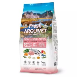 ARQUIVET Fresh Salmon with turkey - semi-moist dog food - 2,5kg