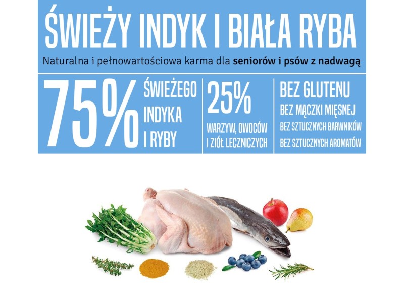 ARQUIVET Fresh Senior & Light Turkey and Fish - semi-moist dog food - 10 kg DLPARQKAS0020 – ARQUIVET Храна за кучета