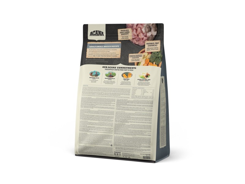 Acana HERITAGE Adult Small Breed 2 kg DLZANAKSP0039 – Acana Храна за кучета