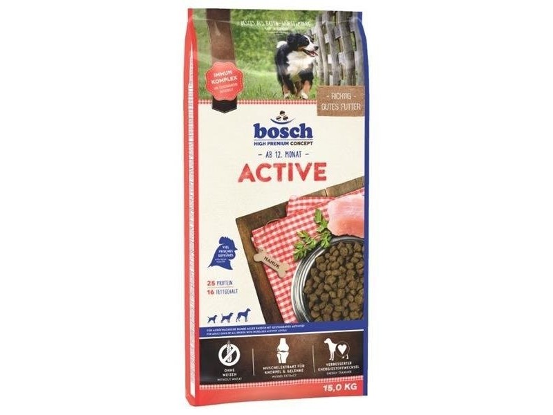 BOSCH Active - dry dog food - 15 kg AMABEZKAR2198 – BOSCH Храна за кучета