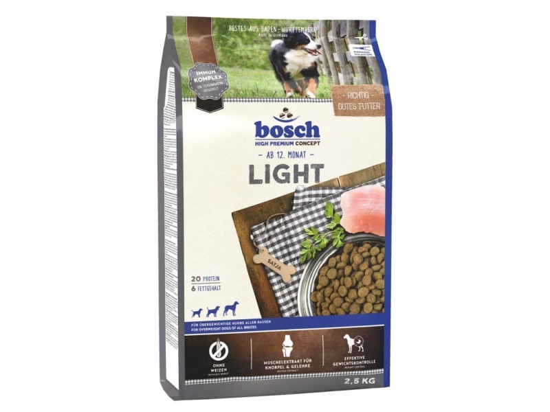 BOSCH Light - dry dog food - 2,5 kg DLZBOCKAR0047 – BOSCH Храна за кучета