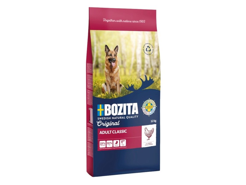 BOZITA Original Adult Classic Chicken - dry dog food - 12kg DLSBZTZWI0027 – BOZITA Храна за кучета