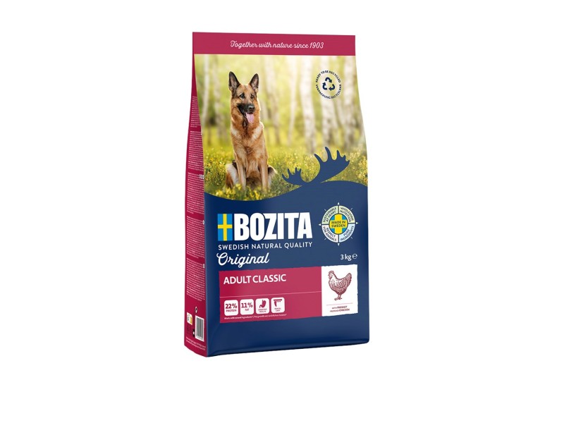 BOZITA Original Adult Classic Chicken - dry food for dogs - 3kg DLSBZTZWI0021 – BOZITA Храна за кучета